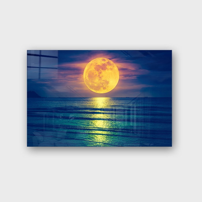 Wallity Cuadro Decorativo de Cristal Templado Multicolor 50 x 70 cm